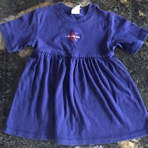 Calvin Klein Navy Blue Dress